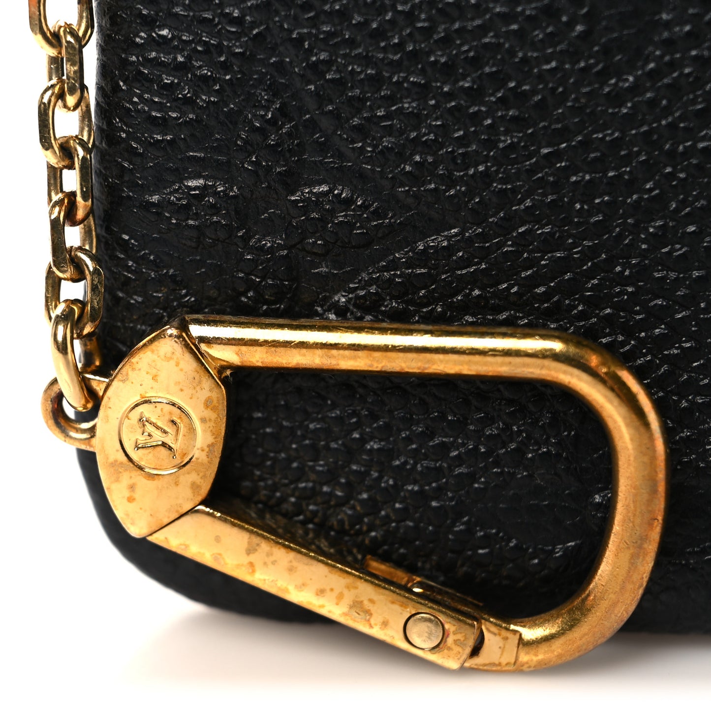 Empreinte Monogram Giant Key Pouch Black