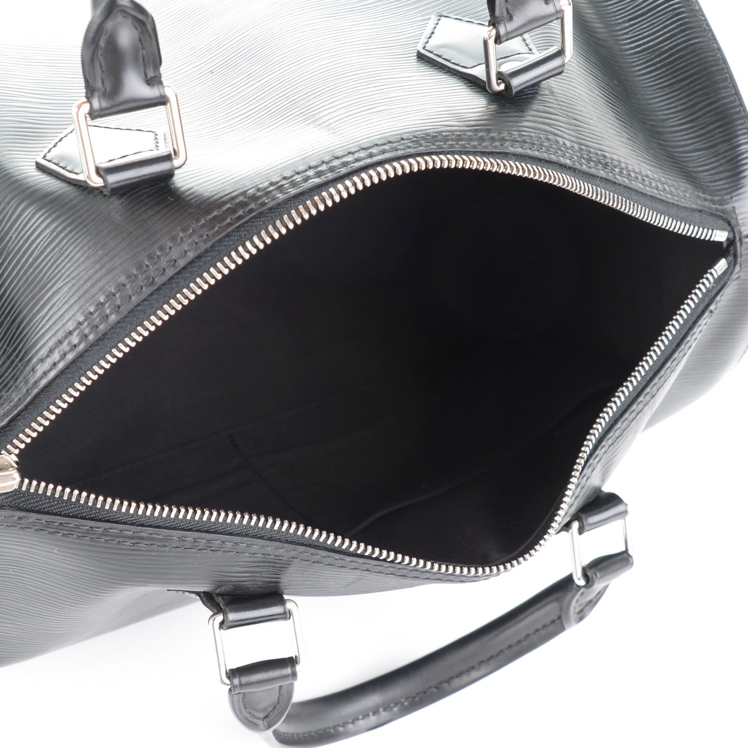 Louis Vuitton Epi Speedy 35 Black 5 of 7