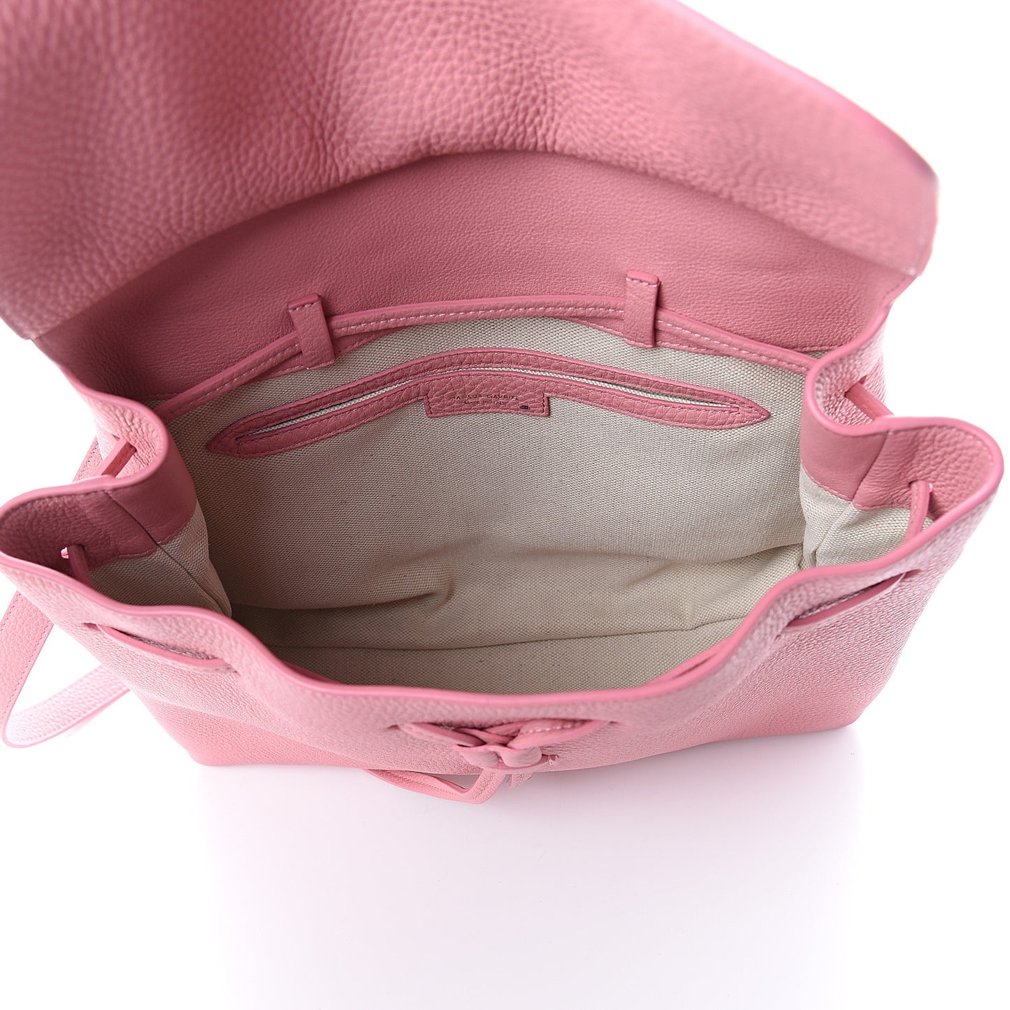 Grained Calfskin Lady Bag Pink