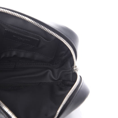 Saint Laurent Lambskin Y Quilted Monogram Loulou Cosmetic Case Black 4 of 9