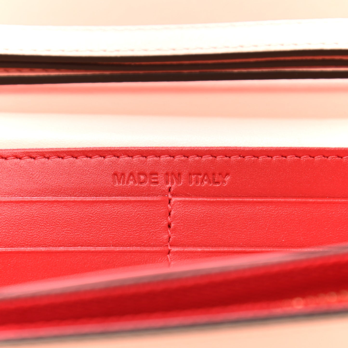 Calfskin Macaron Spiked Flap Wallet Mystic Pink