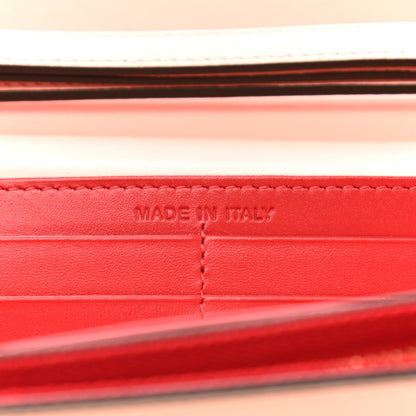 Christian Louboutin Calfskin Macaron Spiked Flap Wallet Mystic Pink 7 of 9