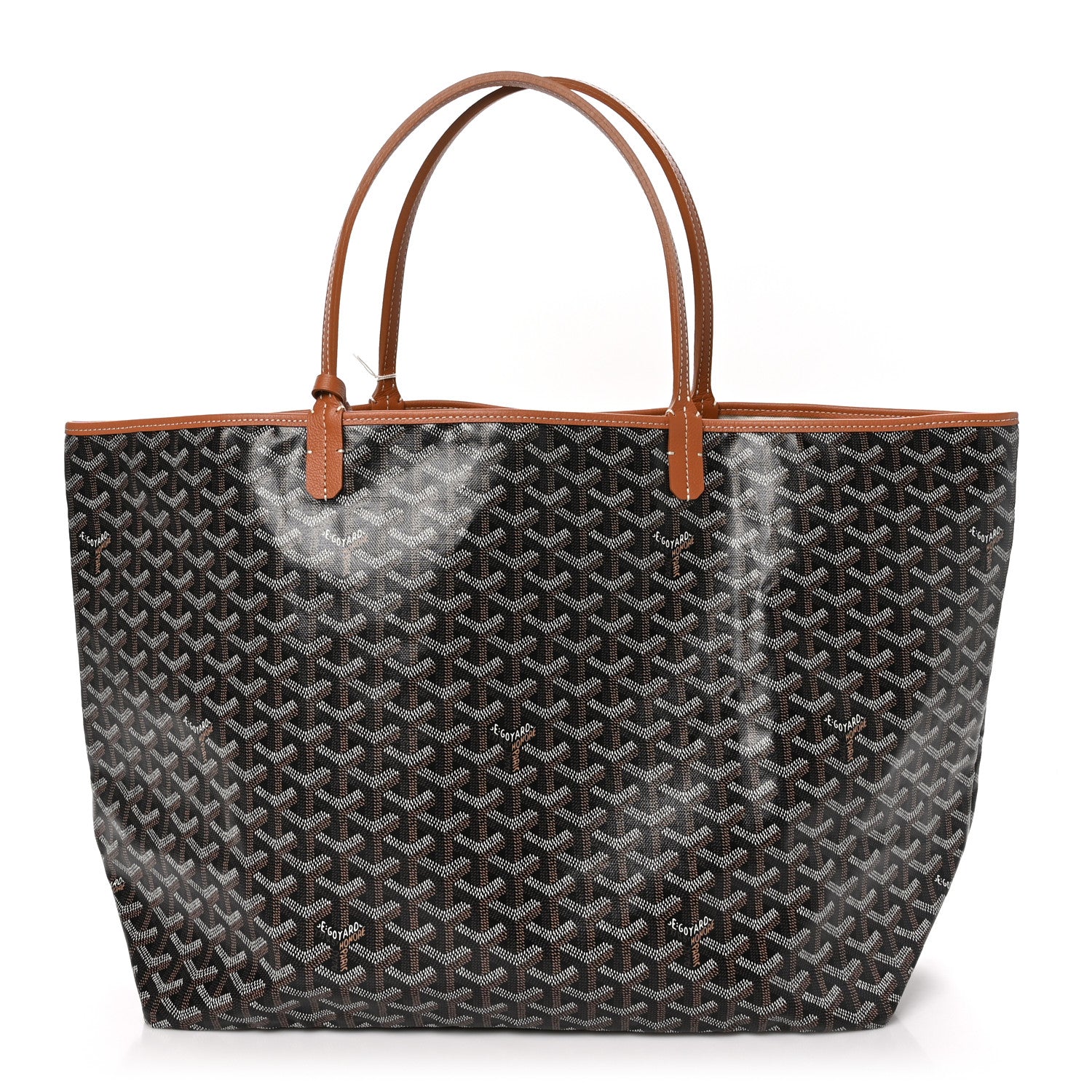 Goyard Goyardine Saint Louis GM Black Gold 1 of 11