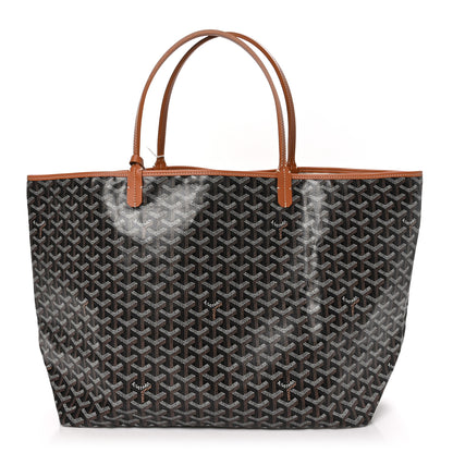 Goyard Goyardine Saint Louis GM Black Gold 1 of 11