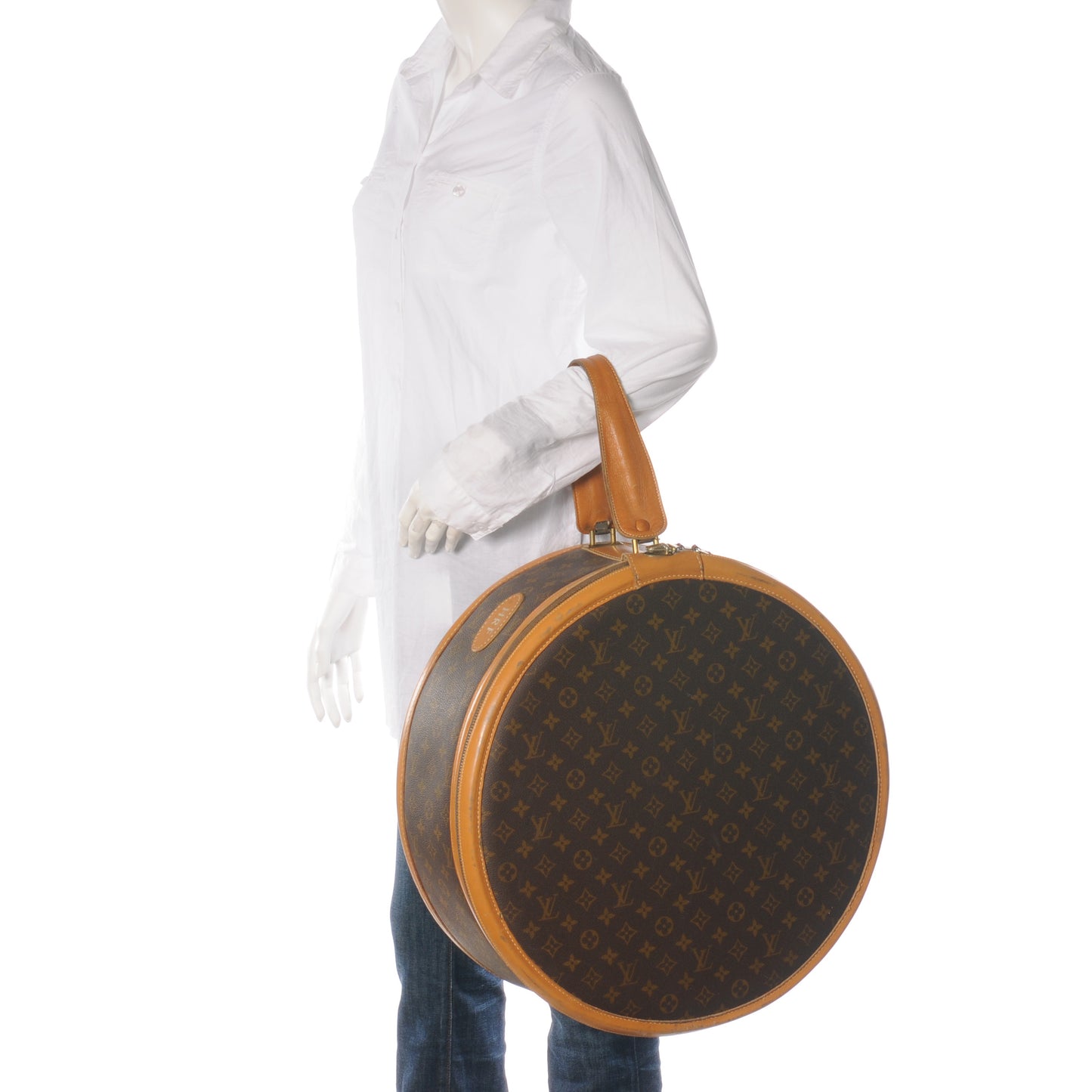 Monogram French Company Boite Chapeaux Hat Box