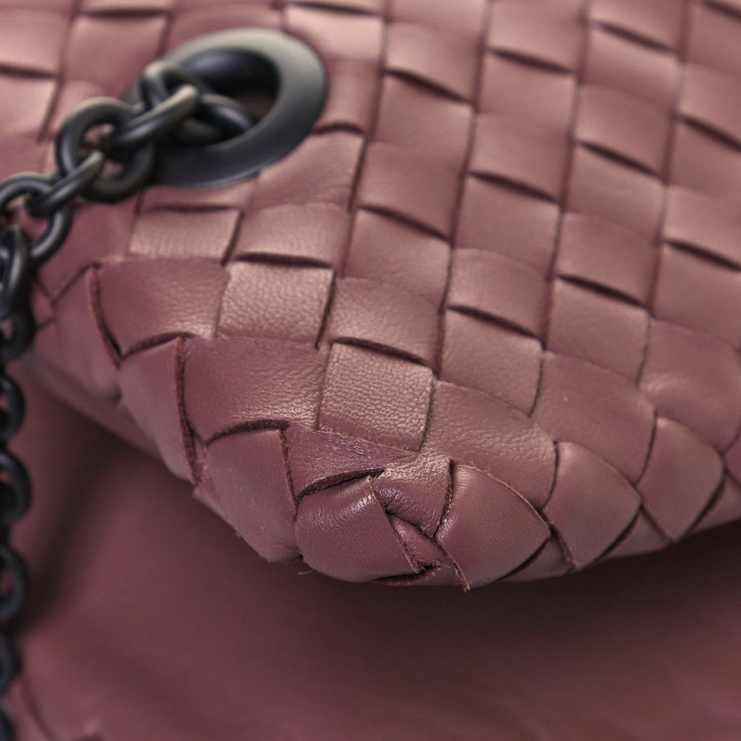Nappa Intrecciato Duo Dusty Rose