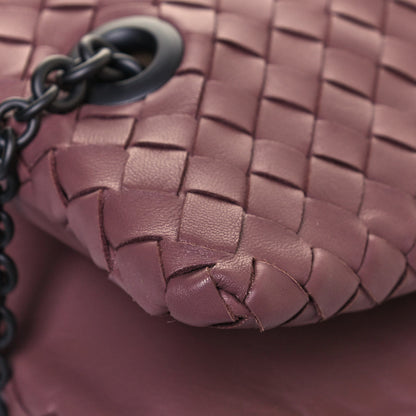 Bottega Veneta Nappa Intrecciato Duo Dusty Rose 9 of 11