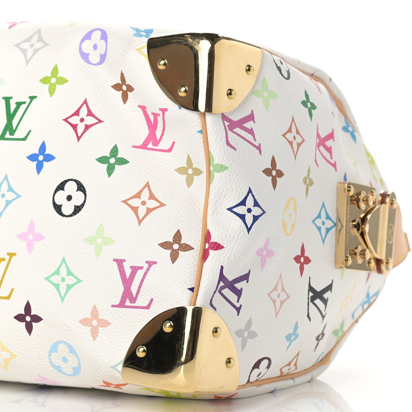 Monogram Multicolor Speedy 30 White