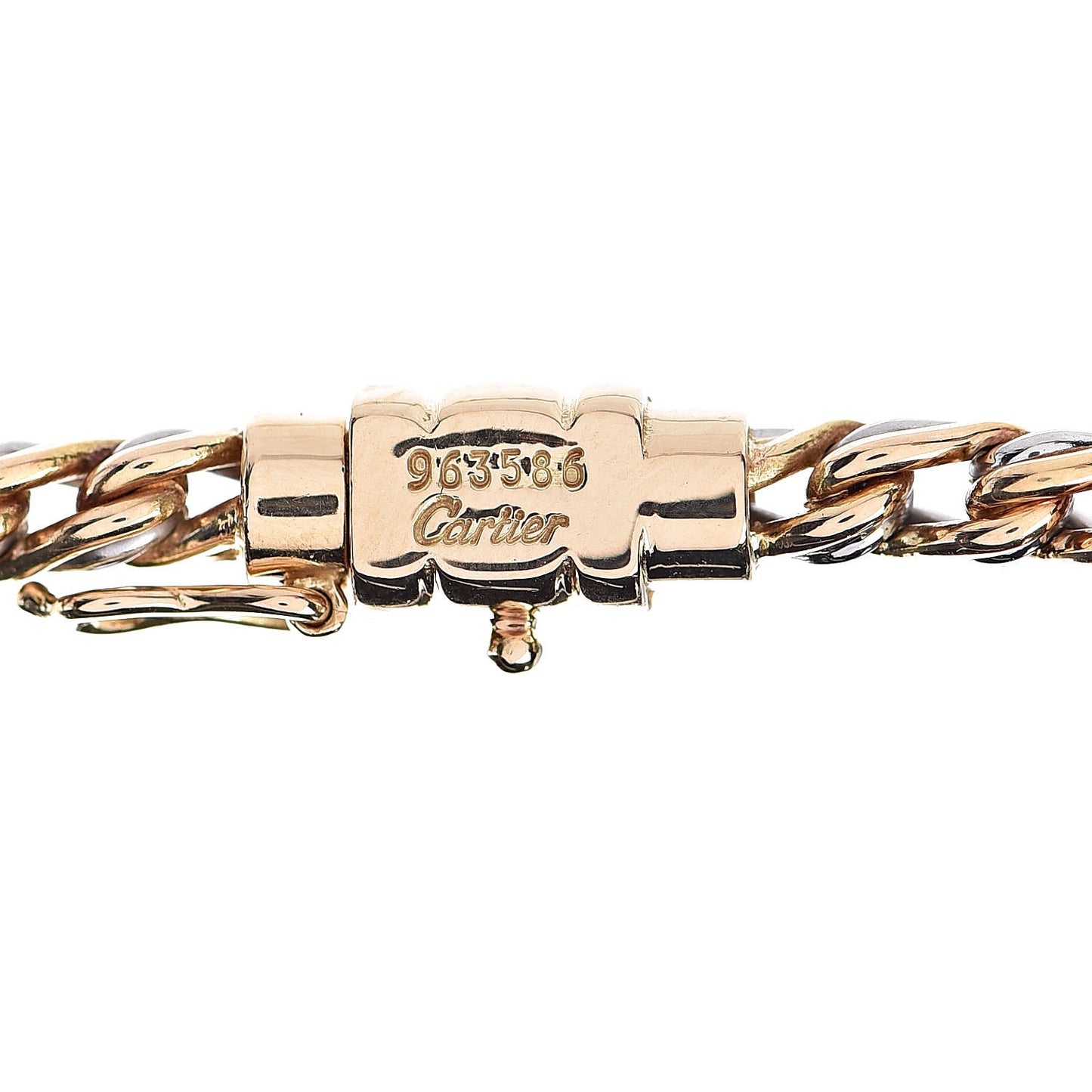 18K Yellow Gold Stainless Steel Diamond Station Necklace
