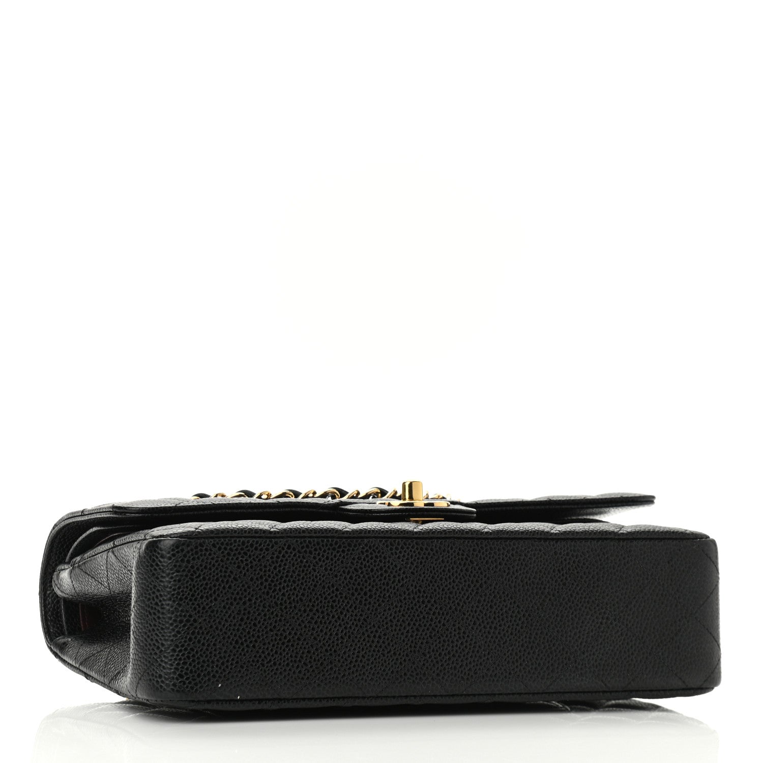 Chanel Caviar Quilted Medium Double Flap Black 6 of 20