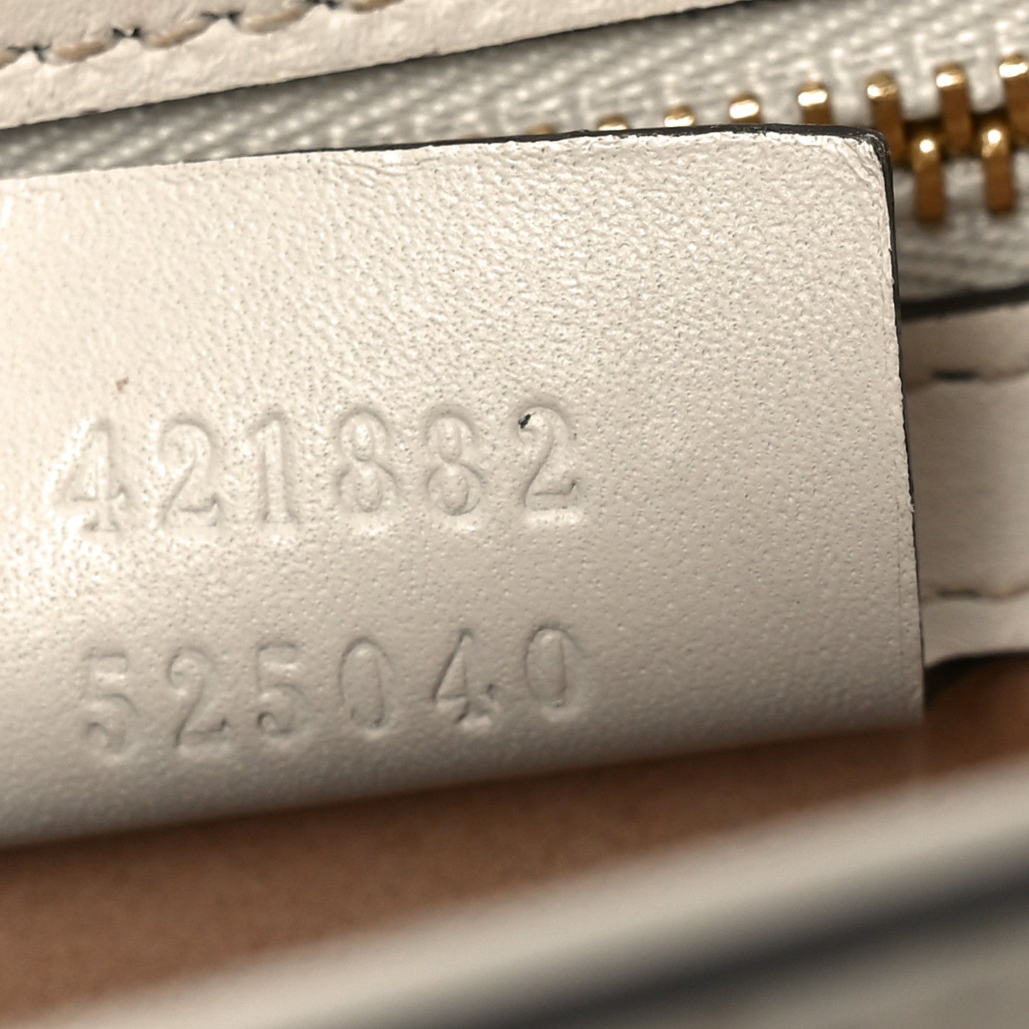Gucci Calfskin Small Sylvie Shoulder Bag Off White 7 of 10