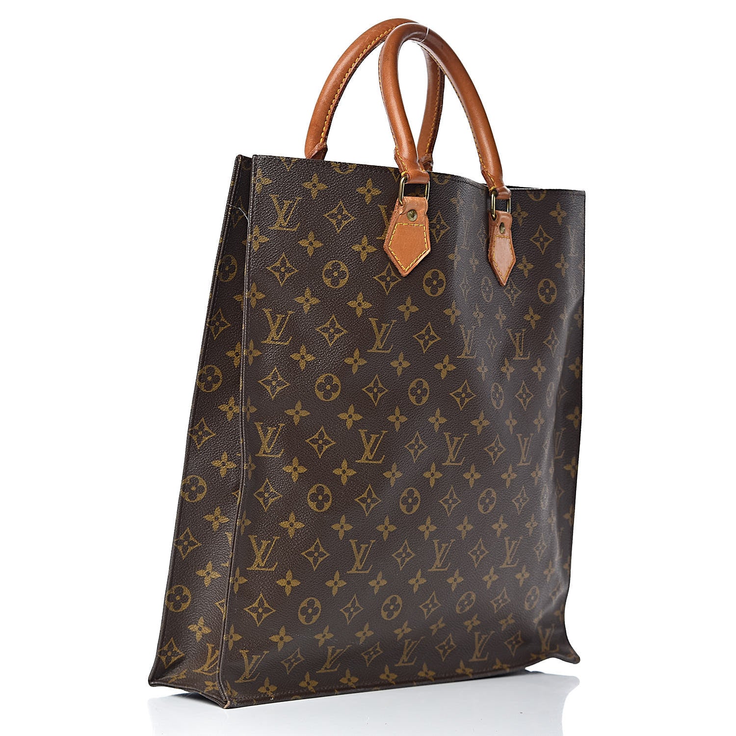Louis Vuitton Monogram Sac Plat 3 of 17