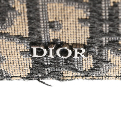 Christian Dior Oblique Compact Zipped Wallet Blue Multicolor 5 of 9