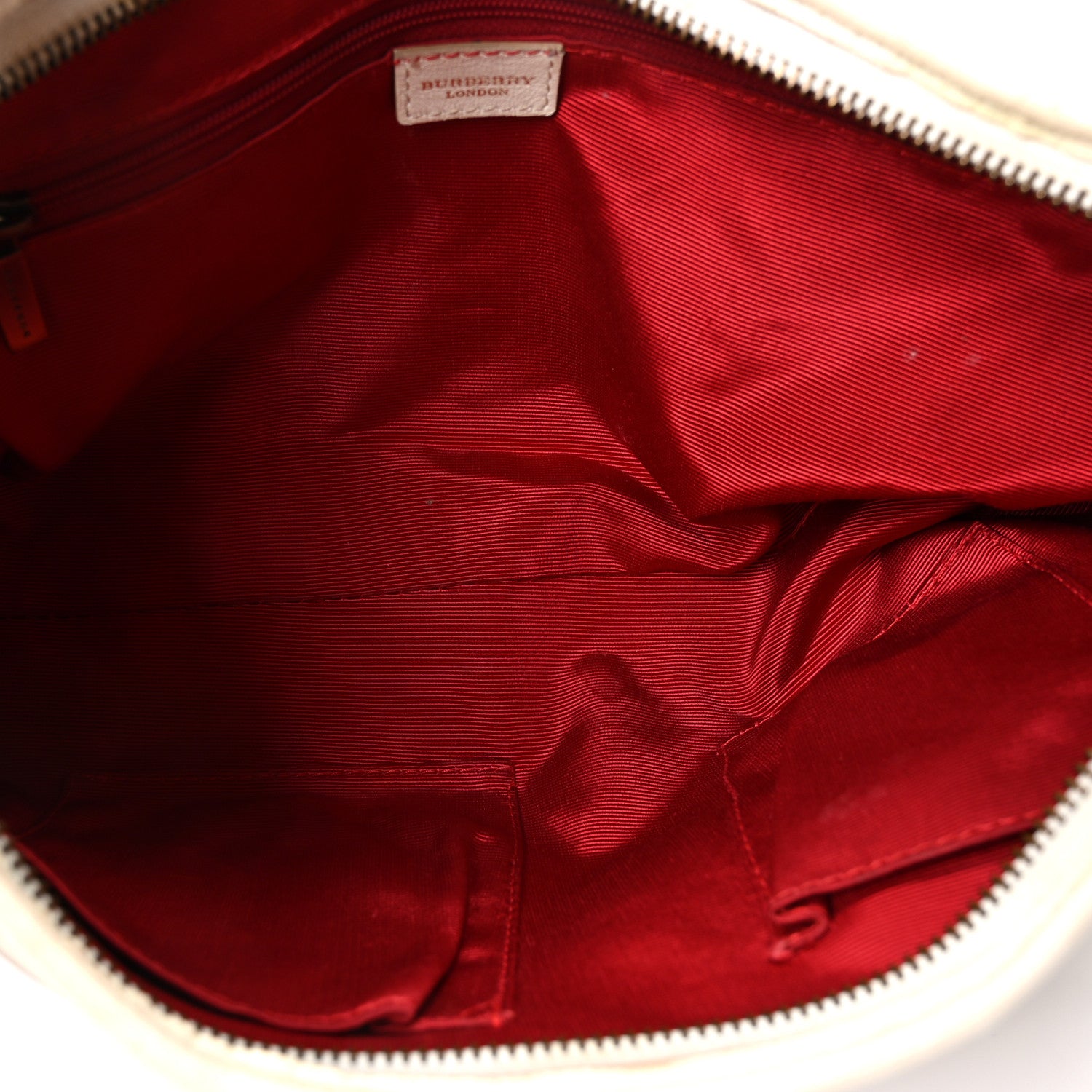 Burberry House Check Hobo White 5 of 10