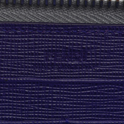 Fendi Vitello Elite Studded Hypnoteyes Zip Around Wallet Polvere Multicolor 6 of 8