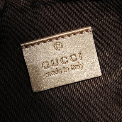 Gucci Guccissima New Britt Wristlet Gold 6 of 7