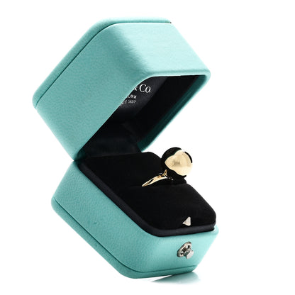 Tiffany 18K Yellow Gold 8mm Hardwear Ball Ring 52 6 5 of 5
