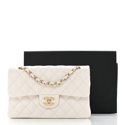 Chanel Caviar Quilted Small Double Flap White 11 of 11