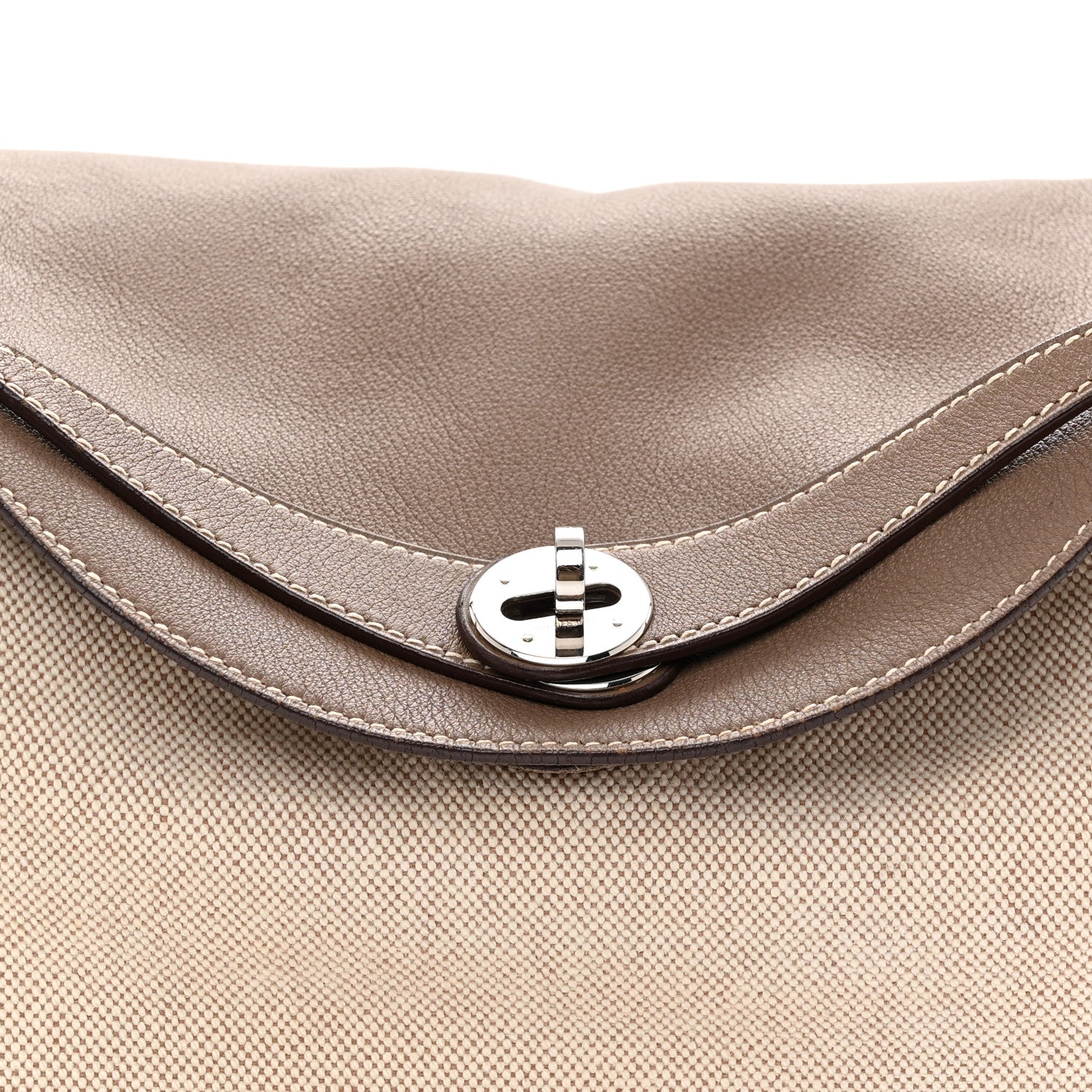 Hermes Toile Swift Lindy 30 Ecru Etoupe 7 of 11