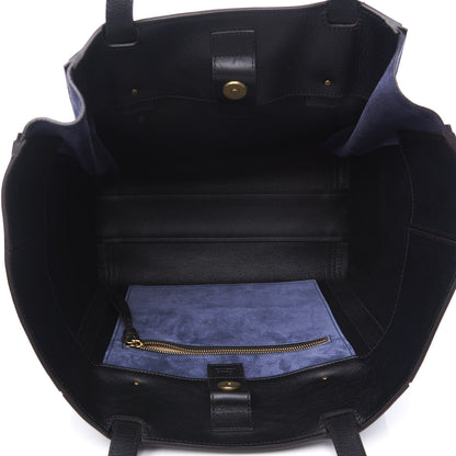 Chloe Smooth Calfskin Medium Milo Shopping Tote Black 4 of 9