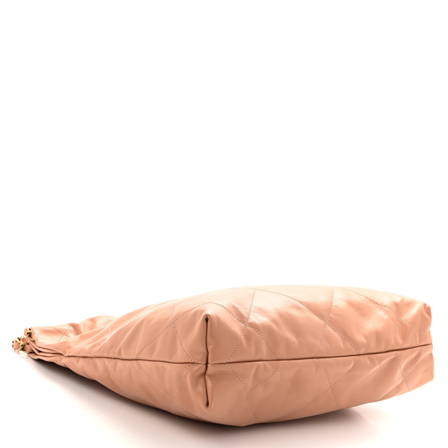 Chanel Shiny Calfskin Quilted Small Chanel 22 Beige 4 of 10
