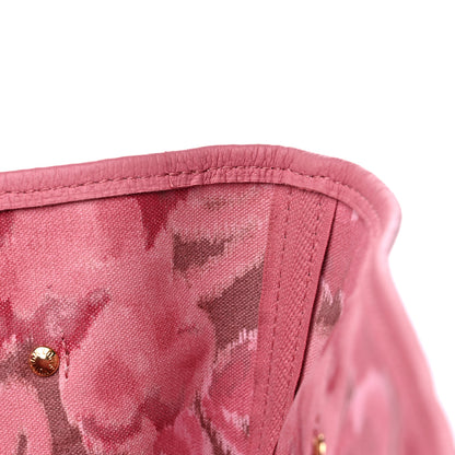 Louis Vuitton Monogram Articles de Voyage Ikat Neverfull GM Rose Velours 10 of 15