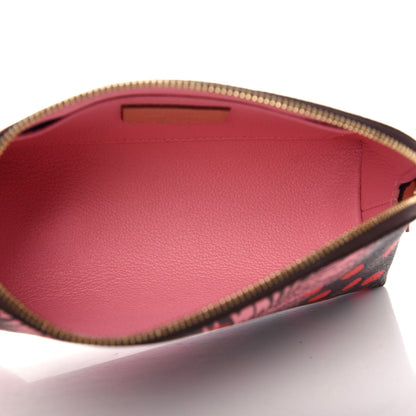 Louis Vuitton Monogram Jungle Dots Cosmetic Pouch Sugar Pink Poppy 5 of 6