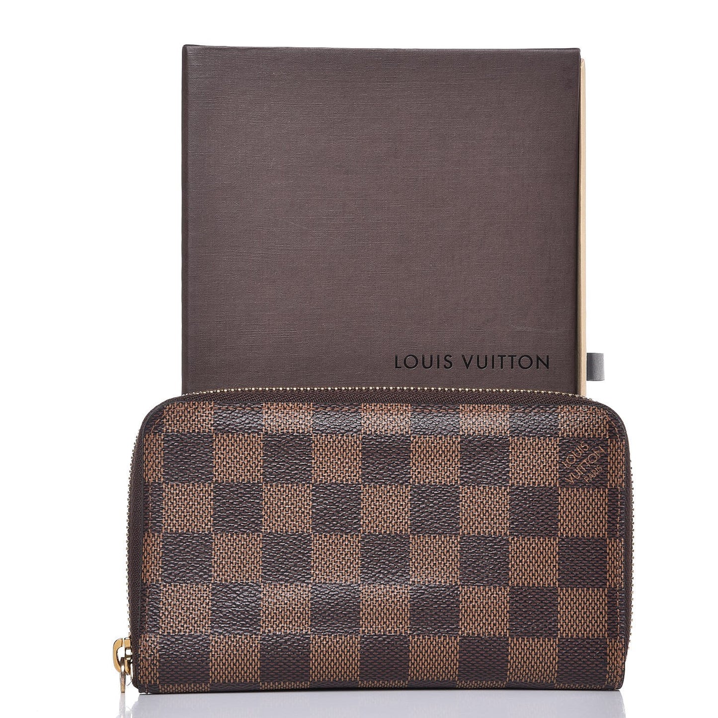 Damier Ebene Zippy Compact Wallet