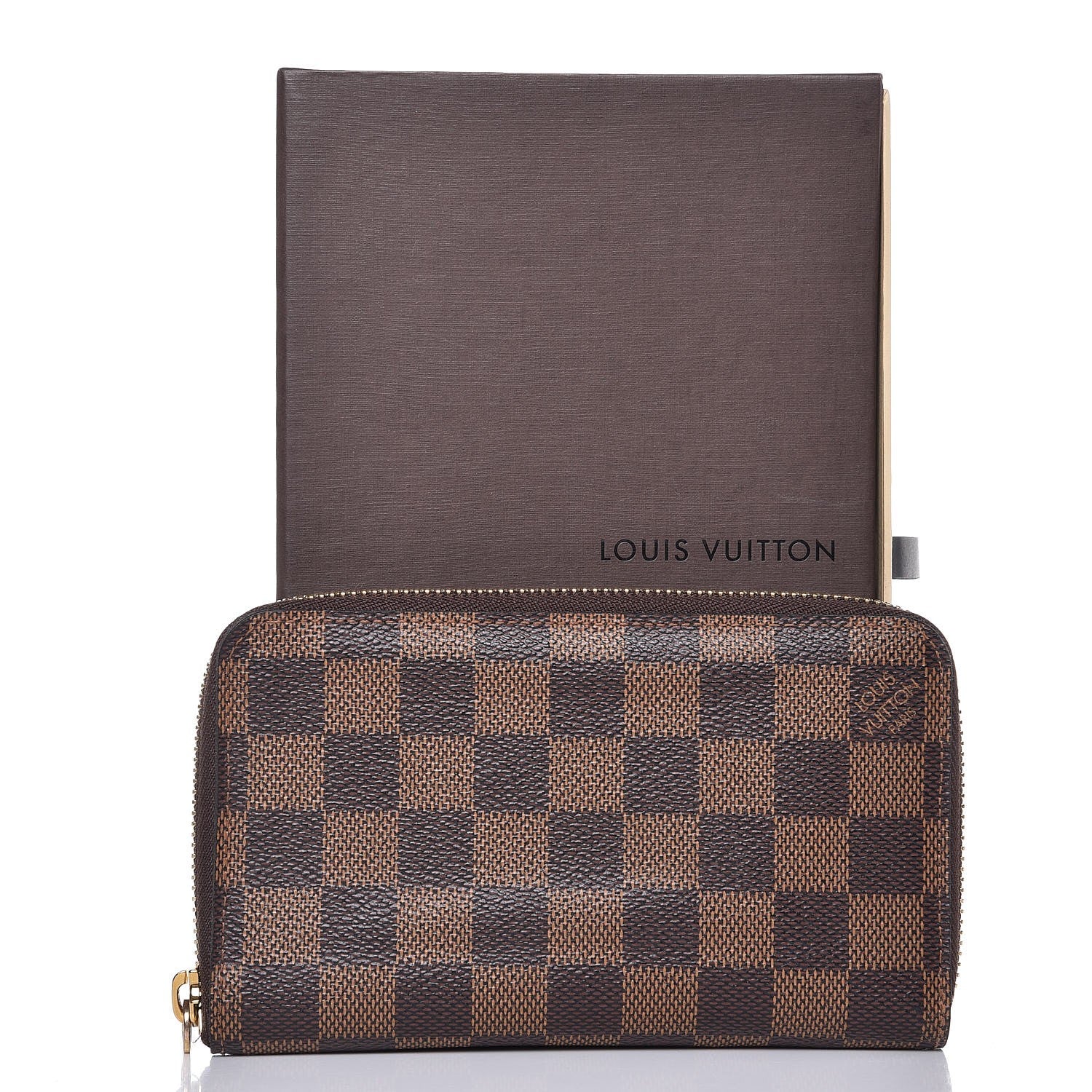 Louis Vuitton Damier Ebene Zippy Compact Wallet 8 of 8