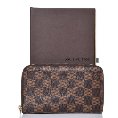 Louis Vuitton Damier Ebene Zippy Compact Wallet 8 of 8