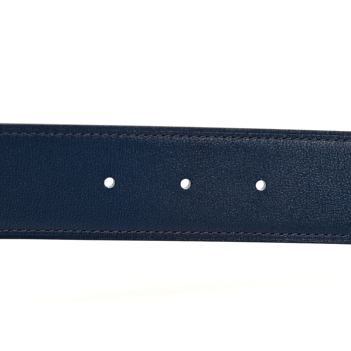 Box Togo 38mm Belt Strap 110 44 Bleu Saphir Etain