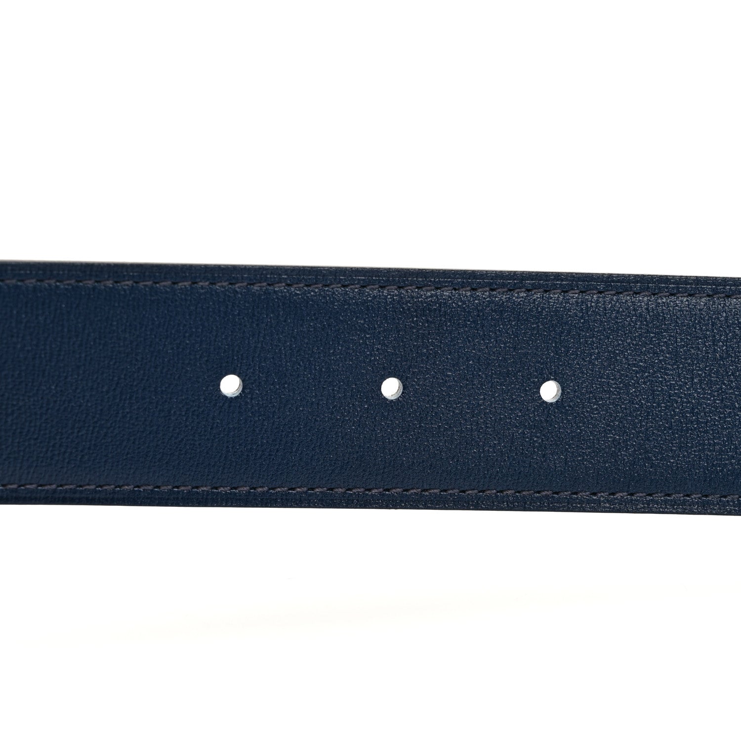 Hermes Box Togo 38mm Belt Strap 110 44 Bleu Saphir Etain 4 of 7