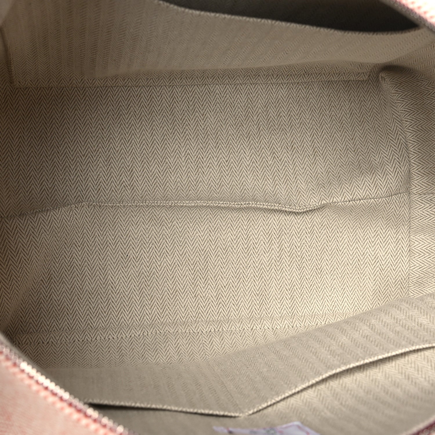 Hermes Canvas Large Bride-A-Brac Cabriole Case Terracotta 5 of 7