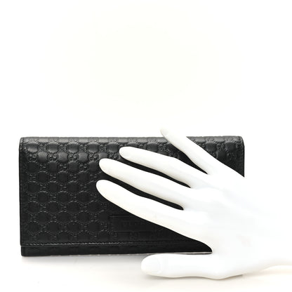 Gucci Soft Microguccissima Continental Wallet Black 2 of 8