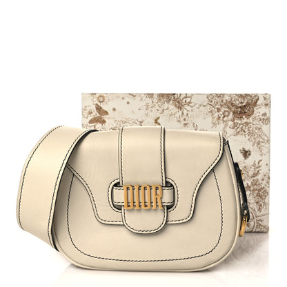 Christian Dior Calfskin D Fence Saddle Bag Latte 14 of 14