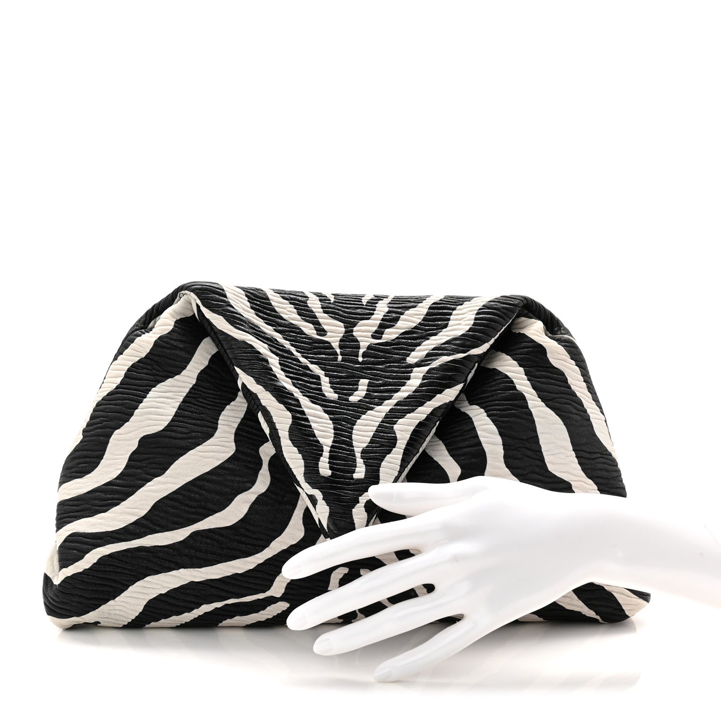 Nappa BV Trine Clutch Zebra