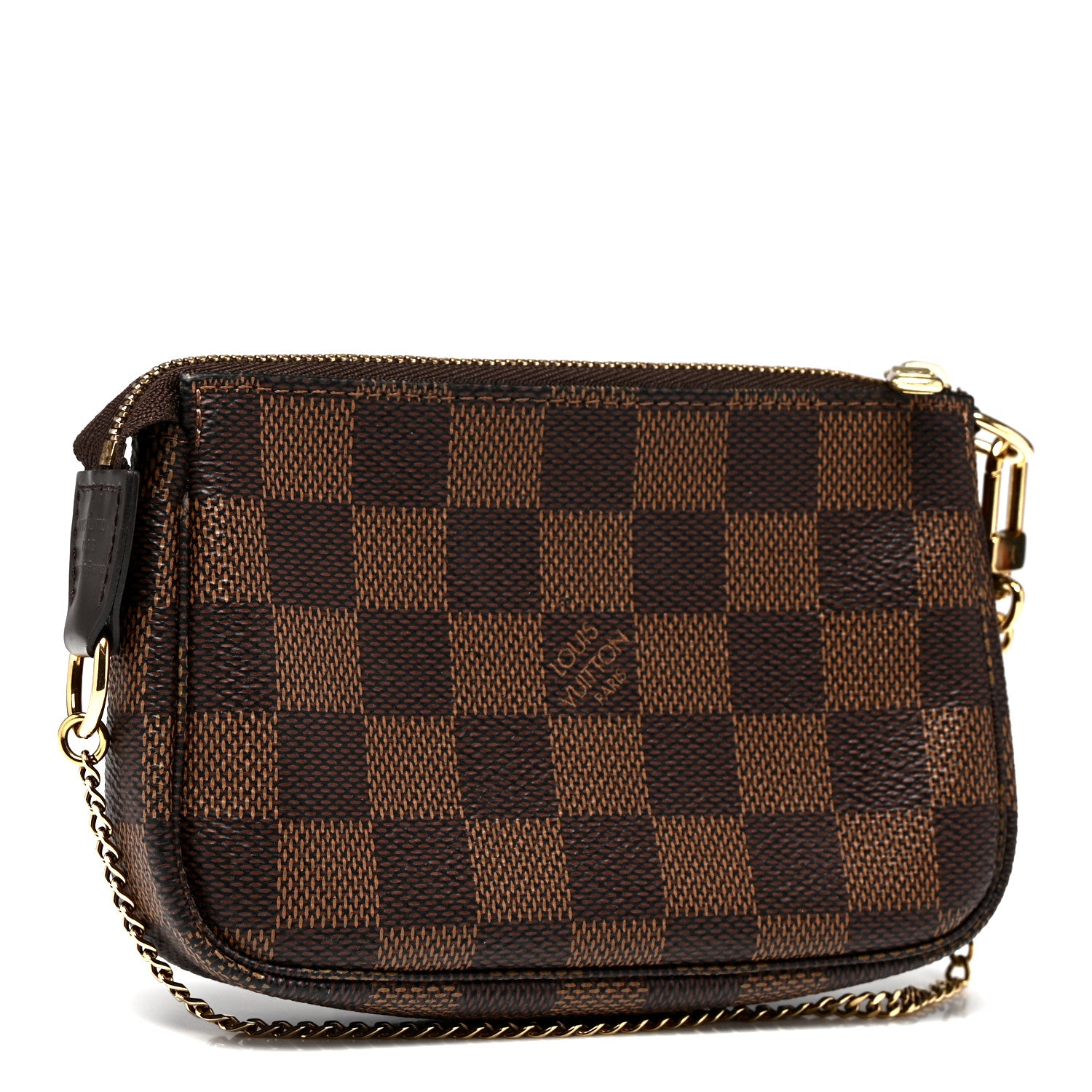 Louis Vuitton Damier Ebene Mini Pochette Accessories 3 of 6