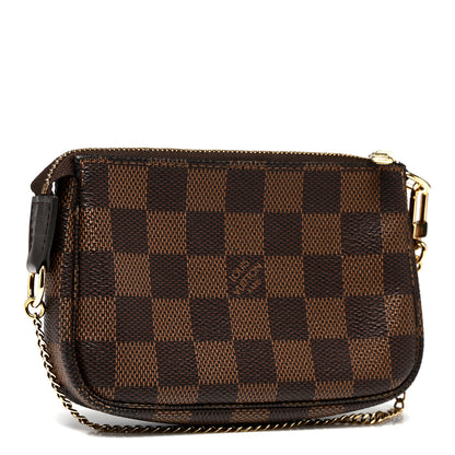 Louis Vuitton Damier Ebene Mini Pochette Accessories 3 of 6