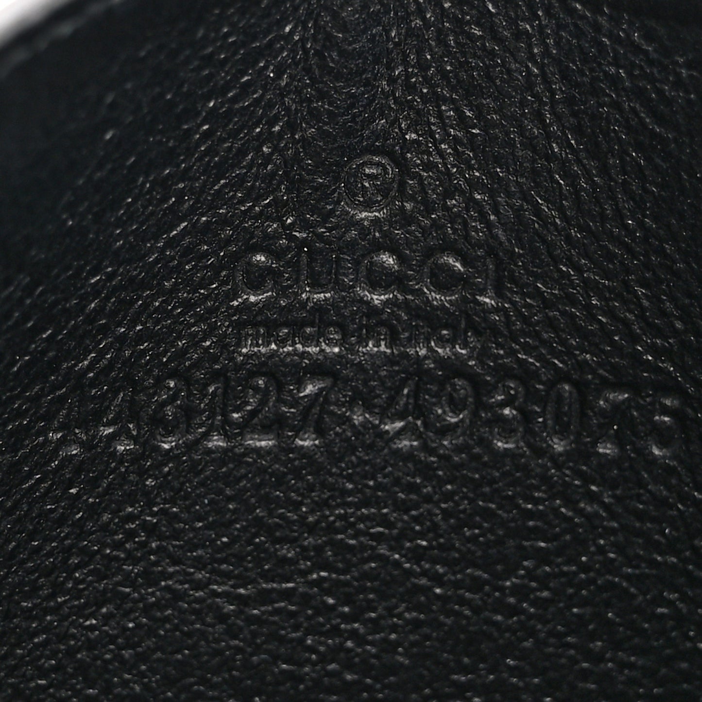 Calfskin Matelasse GG Marmont Card Holder Black