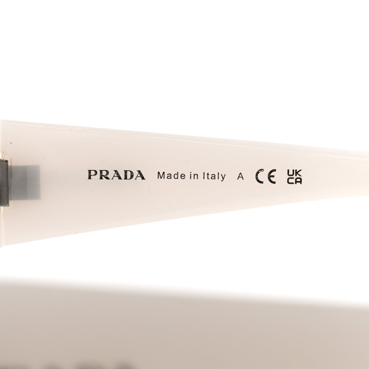 Acetate Runway Sunglasses SPR 29Y White