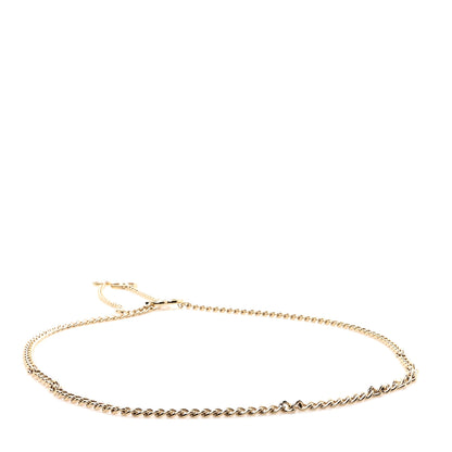 Chanel Enamel CC Chain Logo Belt Silver White 2 of 3