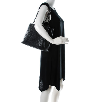 Chanel Caviar Quilted Grand Shopping Tote GST Black 2 of 9