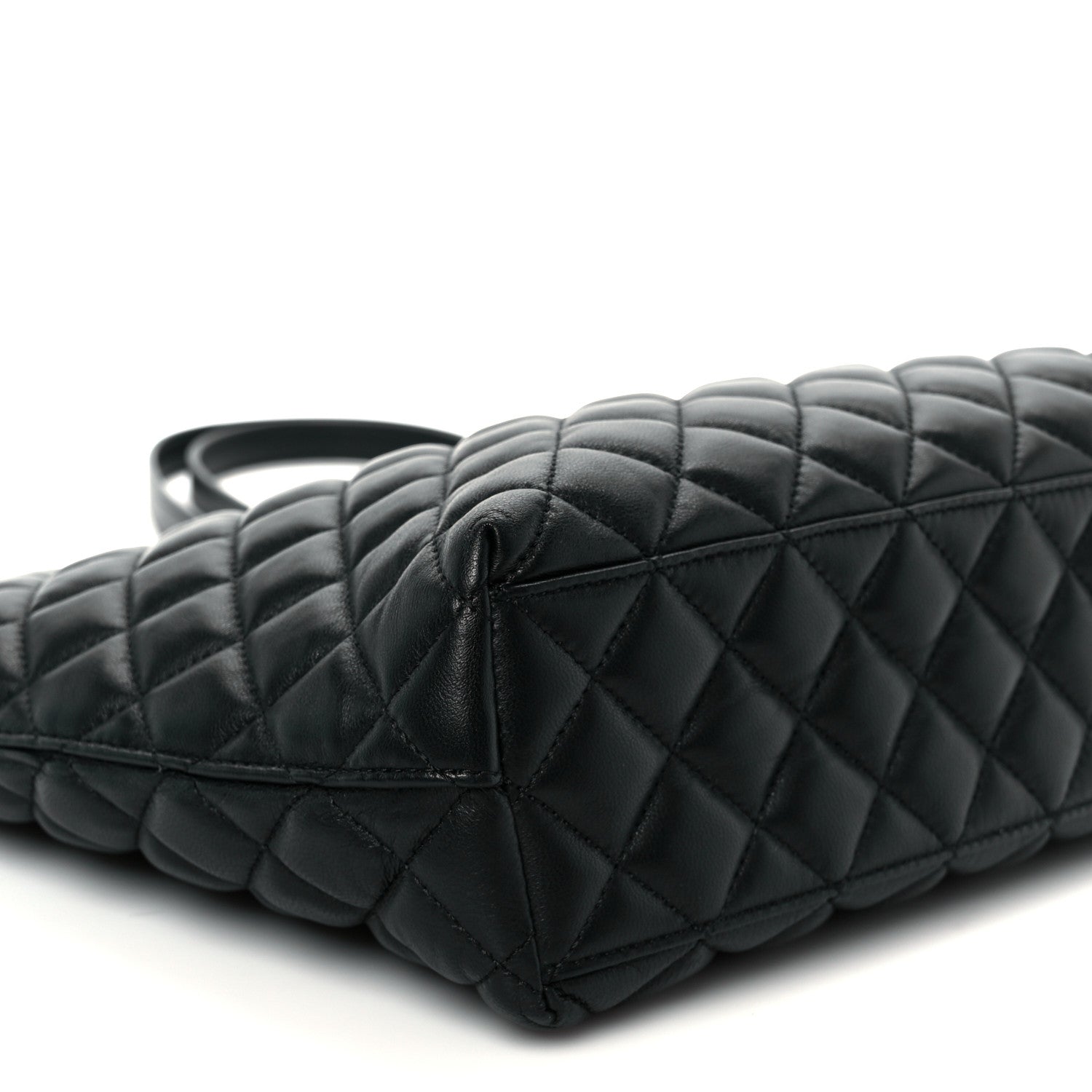 Versace Nappa Quilted Medusa Chain Shoulder Bag Black 9 of 10