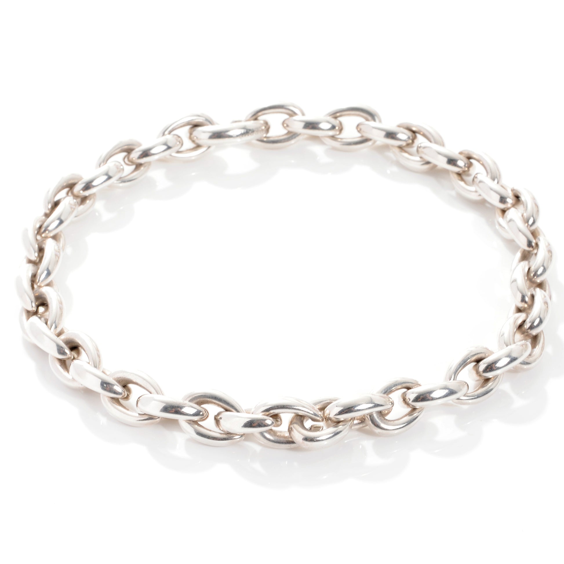 Hermes Sterling Silver Short Choker Necklace 3 of 5