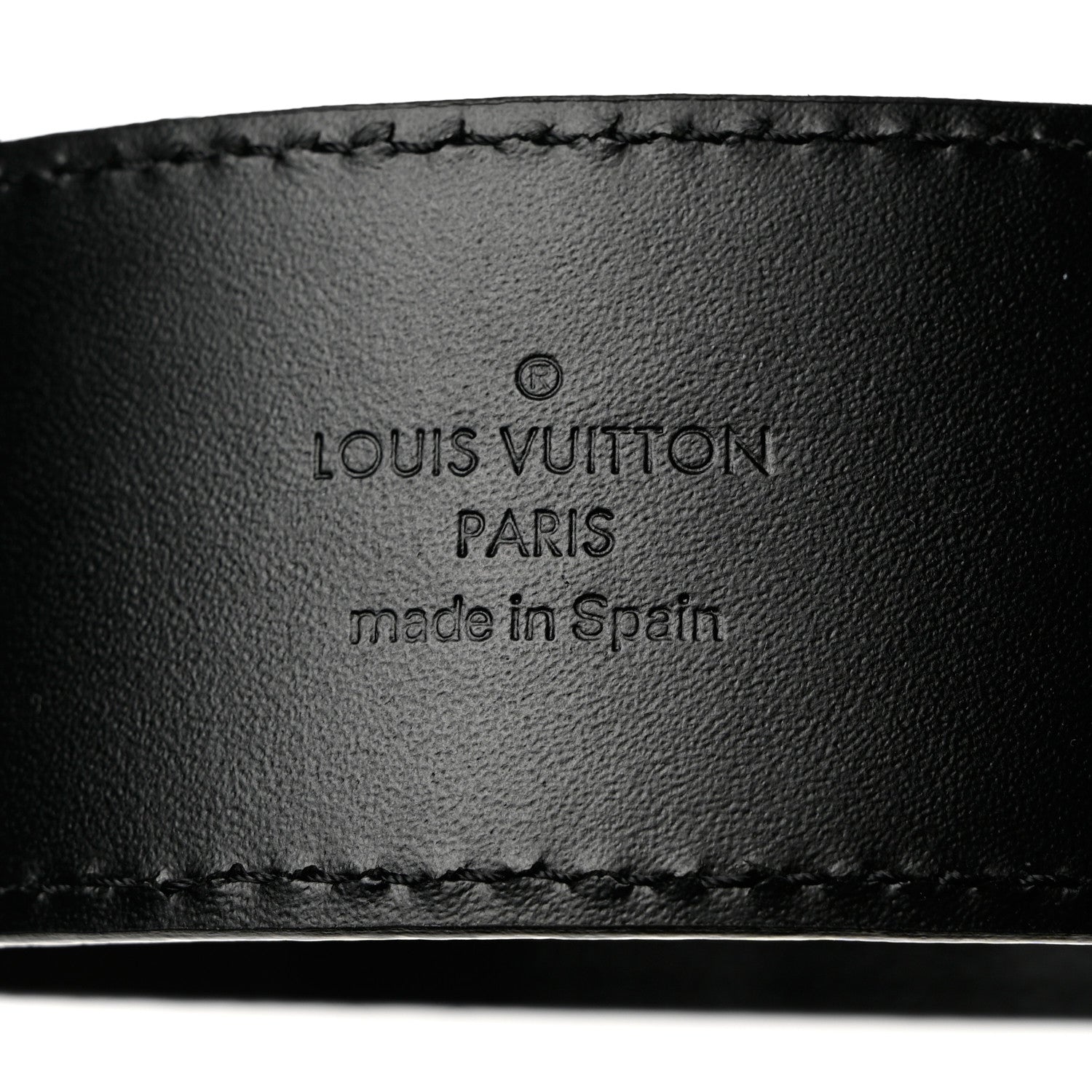 Louis Vuitton Damier Graphite 40mm LV Initiales Belt 90 36 5 of 8
