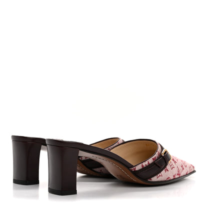 Louis Vuitton Monogram Mini Lin Mules 36 Cherry 5 of 10