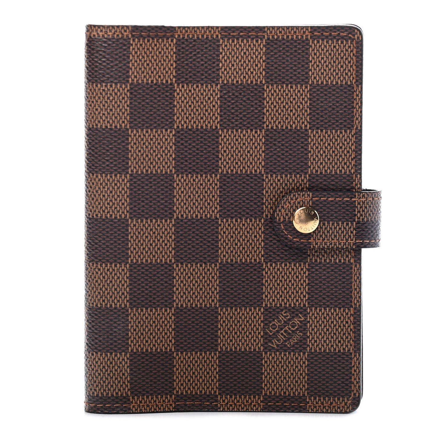 Damier Ebene Small Ring Agenda Cover