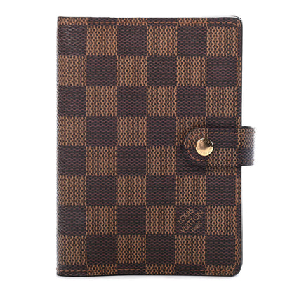Louis Vuitton Damier Ebene Small Ring Agenda Cover 1 of 6