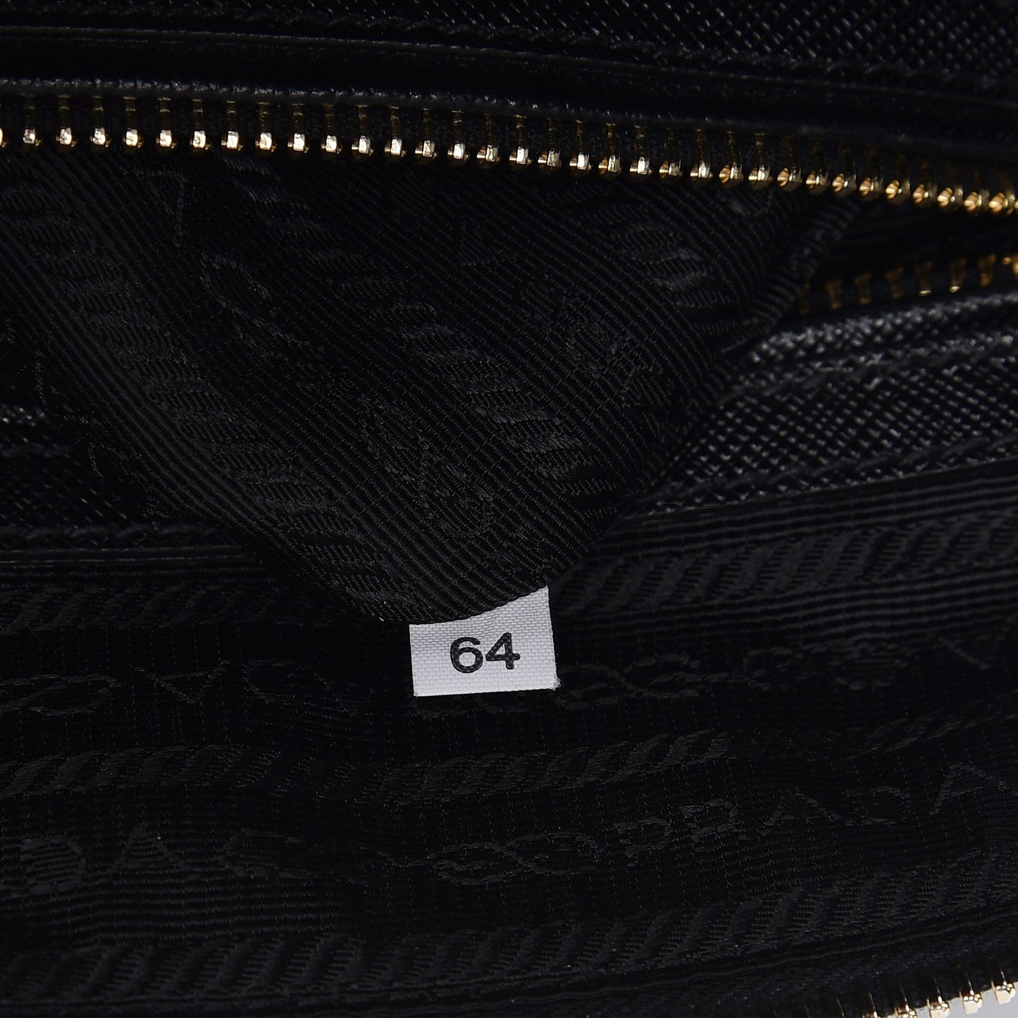 Saffiano Lux Bowler Black