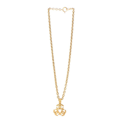 Chanel Triple CC Chain Necklace Gold 4 of 6